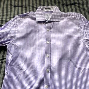 Mens Bugatchi long sleeve classic fit shirt